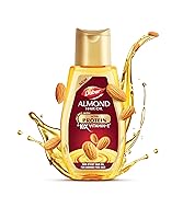 Dabur Almond Hair Oil - 500ml | Provides Damage Protection | Non Sticky Formula | For Soft & Shiny H