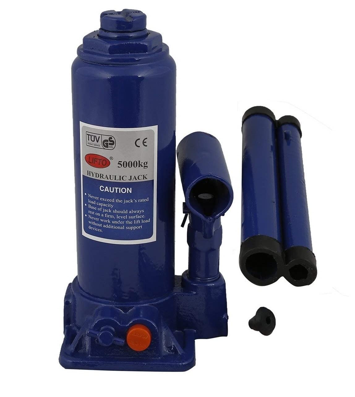 Kozdiko 5 Ton Hydraulic Bottle Vehicle Jack (5000 Kgs) for Maruti Suzuki Alto