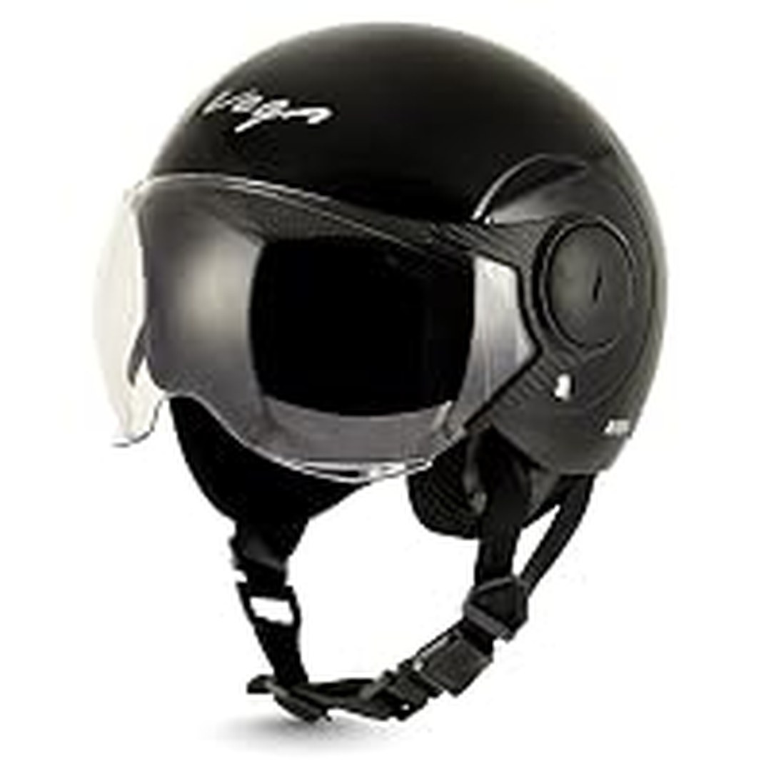 [46% Off] Vega Atom Black Helmet-M