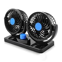 Woschmann Mitchell 12V DC Electric Car Fan for Dashboard