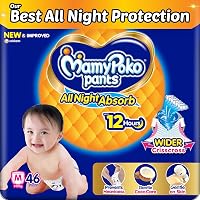 Mamypoko pants All night absorb, Style Baby Diapers Medium Size M