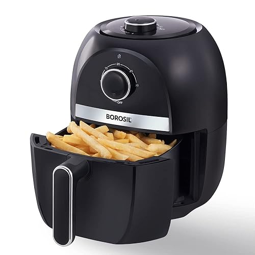 [61% Off] Borosil Best 2.8 L Air Fryer, 4 in 1 Function with QuickFry Technology