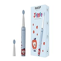 beatXP Jiggle Sonic Electric Toothbrush for Kids with 2 Brush Heads & 3 Cleaning Modes | Rechargeabl