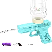 Holi Electric Water Gun, 2 Modes, Column + Spray, Range 30-35 Feet, Blue