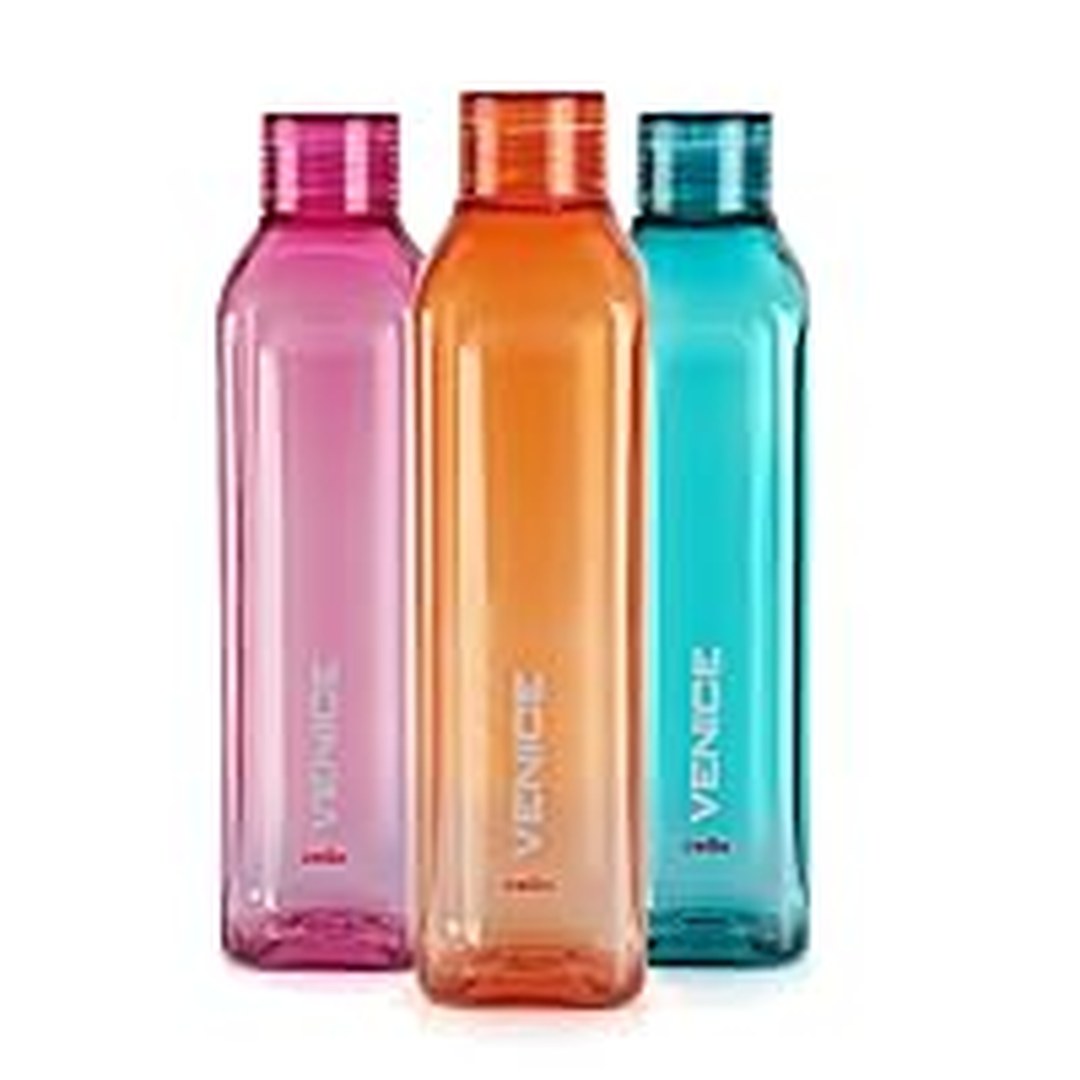 [36% Off] CELLO Venice Water Bottles Set of 3 Pcs For Daily Use, 1000ml Each