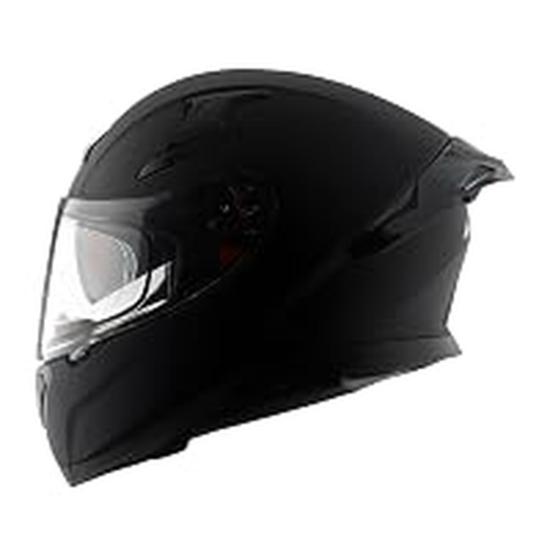 [80% Off] Axor Apex Solid ISI ECE DOT Certified Matt Black Full Face Dual Visor Helmet