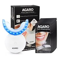 AGARO Dazzle Instant Teeth Whitening Kit with 14 Pcs Strips on Amazon