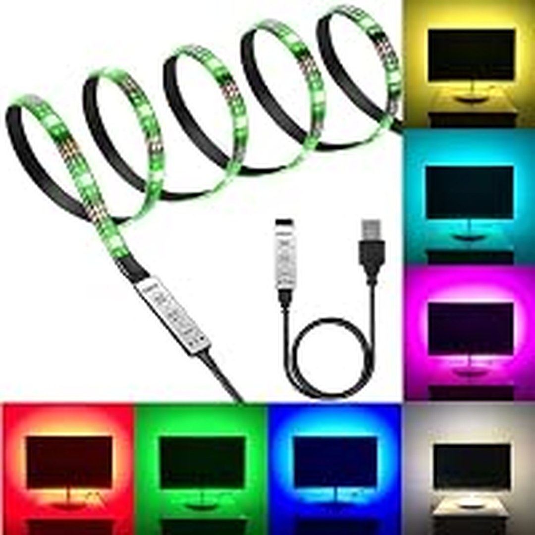 [83% Off] Lexton RGB LED Flexible Strip, Multi-Color Changing Light