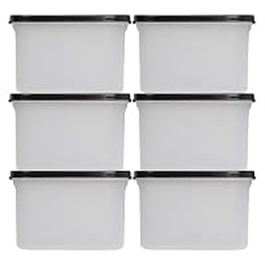 [77% Off] SIMPARTE Anti-Bacterial Modular Plastic Storage Container Set of 6 – 1200ml