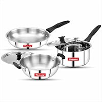 Butterfly Classic Stainless Steel Cookware 5 Pcs Set, Fry Pan 22Cm(1.4L) on Amazon