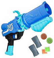 Funskool Color Clash Atomic Launcher, Color Gun for Holi, Eco Friendly, Outdoor Games Toy Gun for Bo