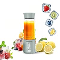 Amazon Basics Portable Hand Blender for Smoothies & Juices, USB Rechargeable on Amazon