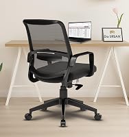 Da URBAN® Dysen Office Chair, Mid Back Mesh Ergonomic Desk with 1 Year on Amazon