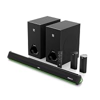 GOVO GOSURROUND 999, 660W, True Dolby Audio, Dual 6.5" Subwoofers with on Amazon