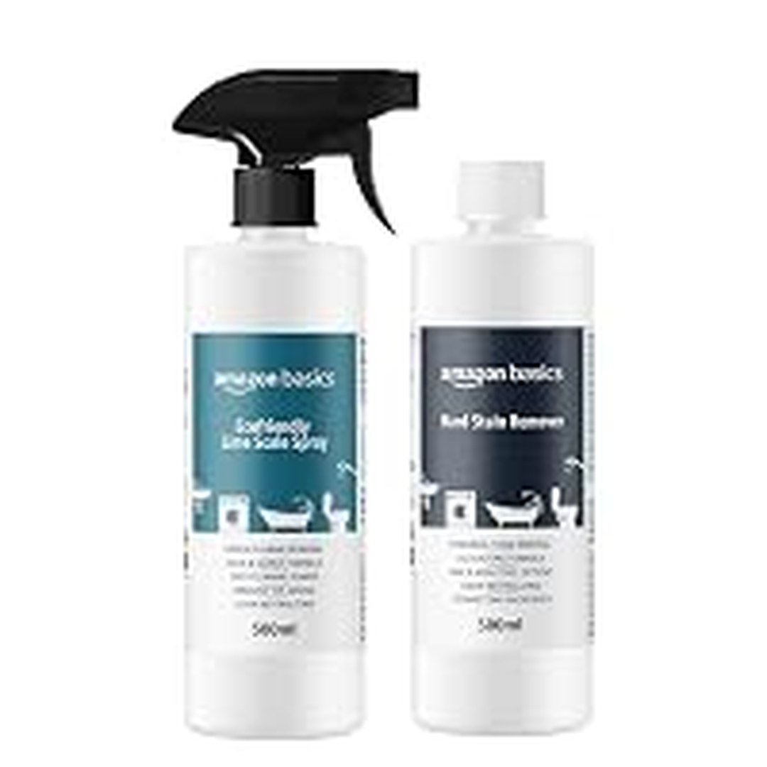 [83% Off] Amazon Basics – Hardstain & Descaler Cleaning Spray Combo, Pack of 2