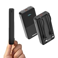 Dubstep PowerBlitz X5 20000mAh 22.5W Power Bank, Built-in Type-C & Lightning on Amazon