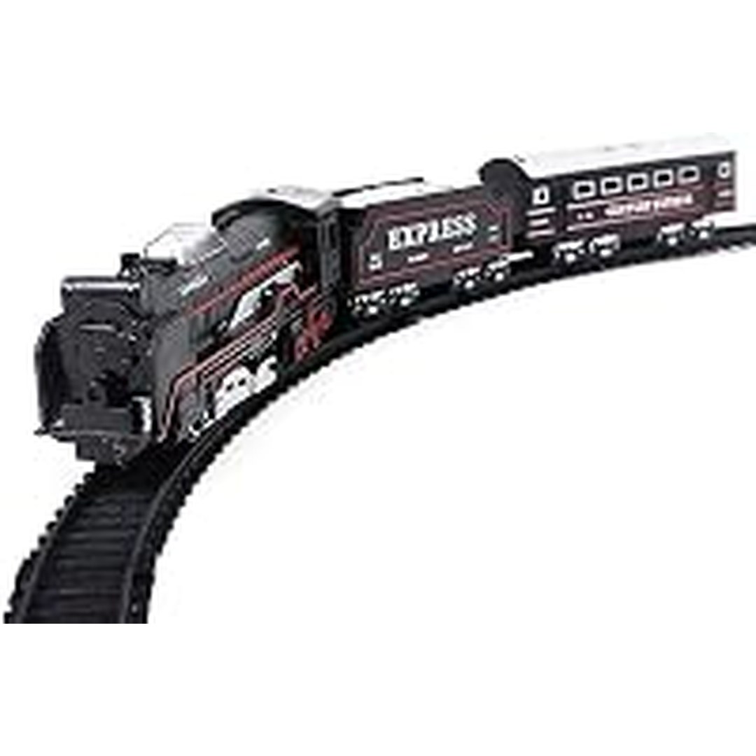 [80% Off] HOMOZE Classic Electric Style Toy Train Set with Track