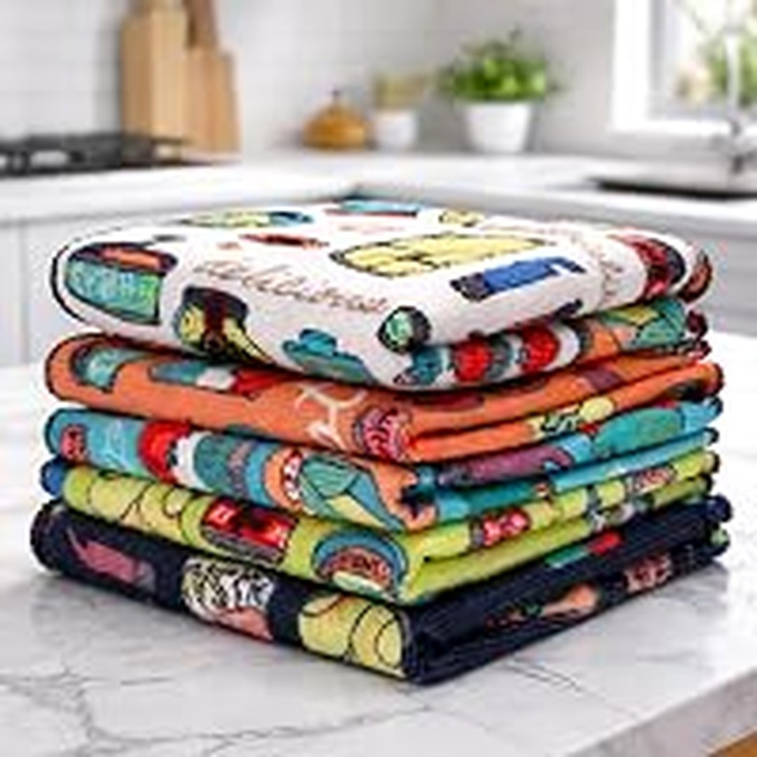 [63% Off] Cutting EDGE 220 GSM–Set of 5–Microfiber Car & Bike Cleaning Cloth