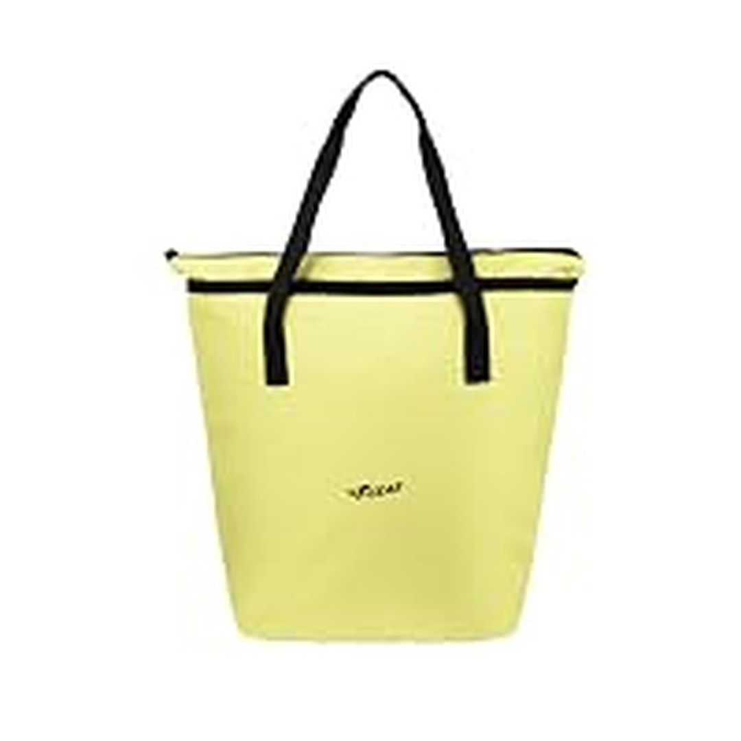 [76% Off] F Gear Flex Light Yellow Tote Bag for Women, Handbag with 1 Spacious