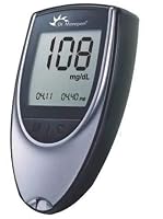 DR. MOREPEN GLUCO-ONE BG-03 BLOOD GLUCOSE MONITOR, SILVER on Amazon