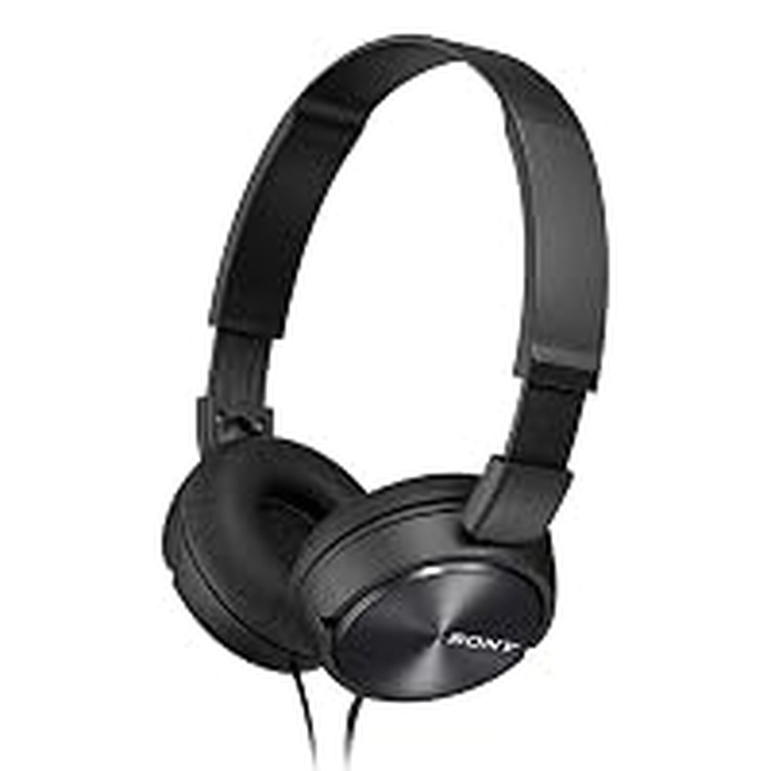 [59% Off] Sony ZX Series MDR-ZX310AP Wired Headband Stereo On Ear Headset -Black