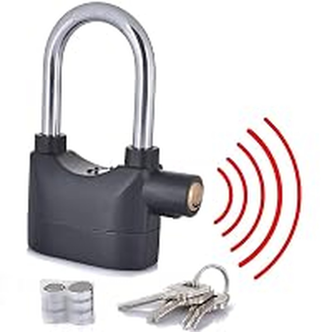 Anti Theft System Security Pad Lock with Burglar Smart Alarm Siren Motion