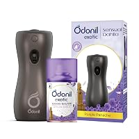 DABUR Odonil Exotic Automatic Spray- 225Ml, Machine + 1 Refill, Sensual Dahlia