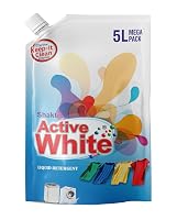 Active White Liquid Detergent - 5L Mega Pack, Lavender Fragrance on Amazon