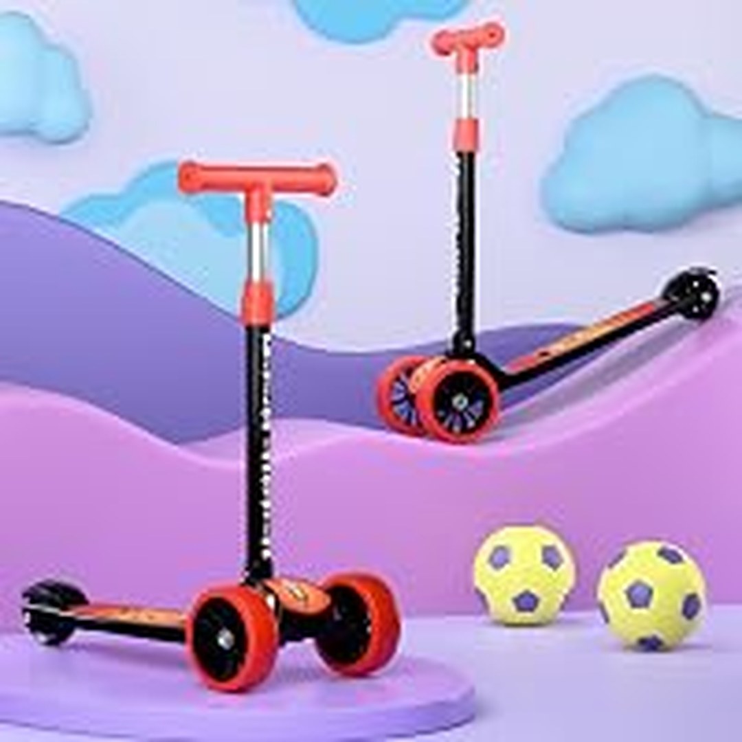 PRIVILON Kick Scooter for Kids 3+ Years, Adjustable Height & Strong Frame