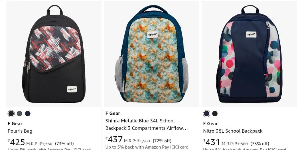 Gear Polaris Bags upto 72% off