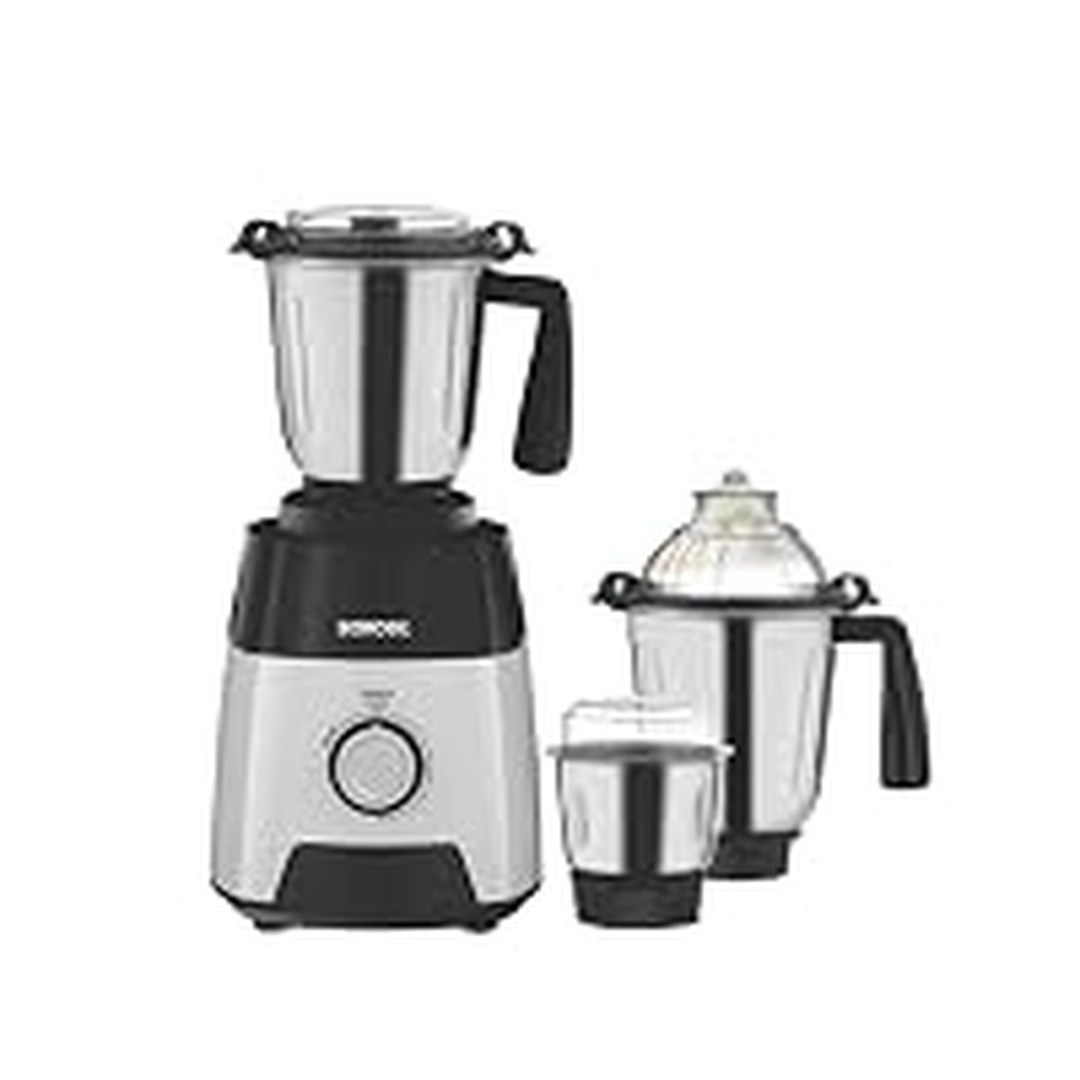 Borosil Silverline Mixer Grinder, for Wet/Dry Mixing &amp; Grinding, 750 Watts