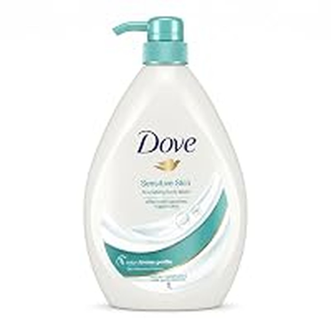 Dove Nourishing Body Wash for Sensitive Skin, 24Hrs Moisture Lock, 1L