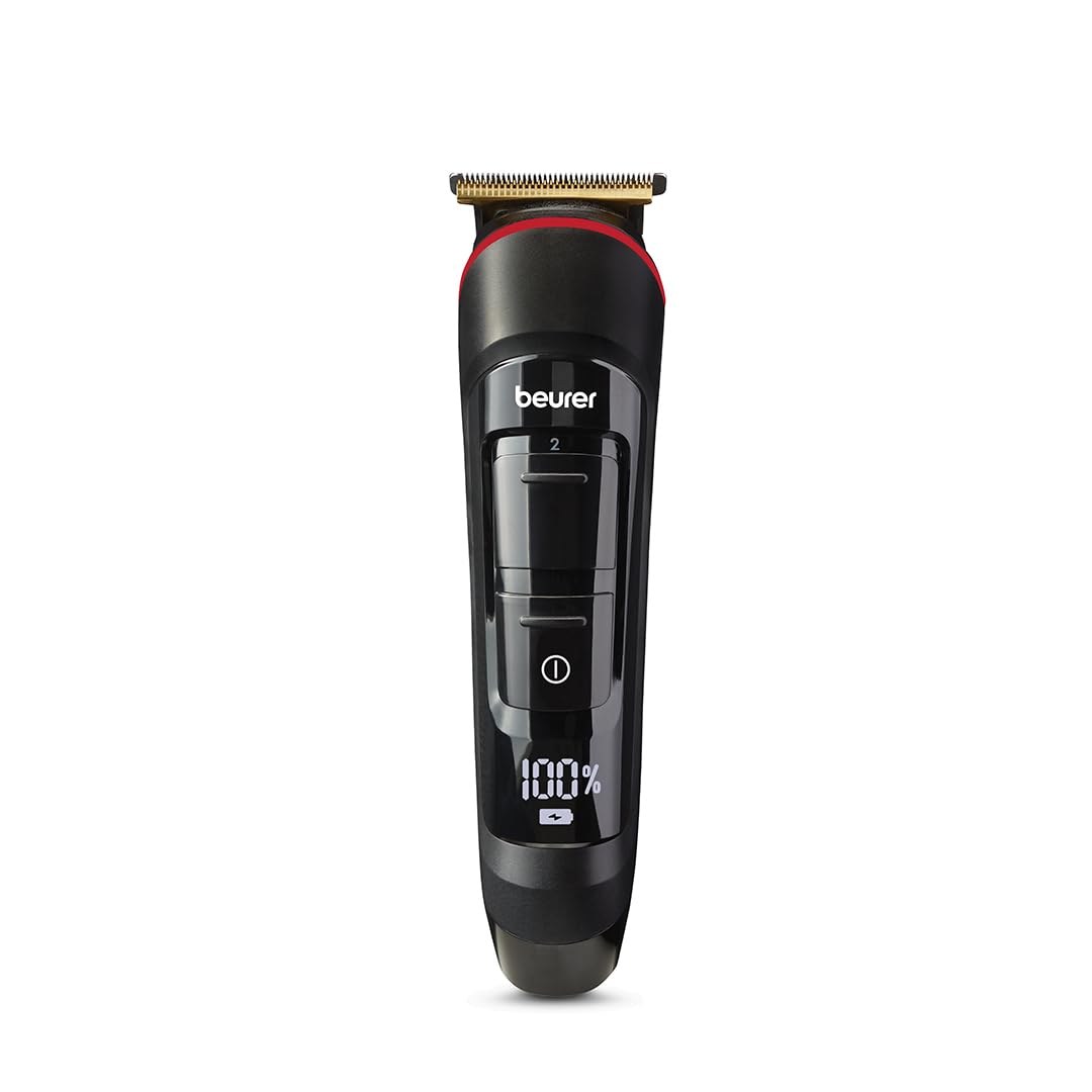 Beurer MN9X Multigroomer Men's Trimmer, Stainless Stee1 Blade with Titanium