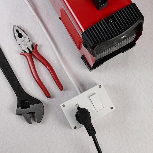 Ocko Electric Extension Board, 15A 16A 20A 3 Pin Plug Single Socket With Switch, Pack Of 1 on Amazon