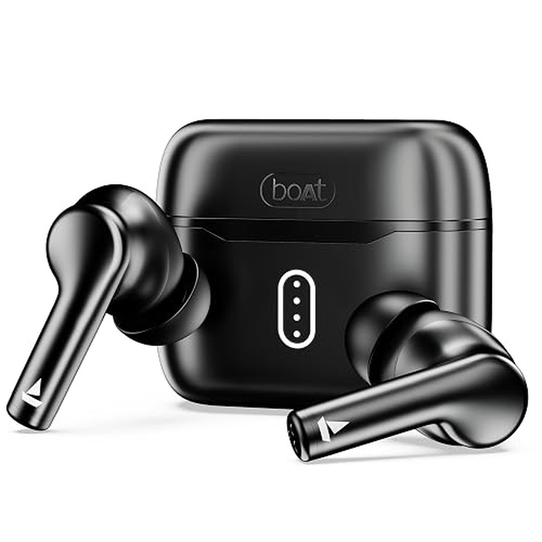 boAt Airdopes 141 Pro Buds, 13mm Drivers, Metallic Finish, 60HRS Battery, 4Mics