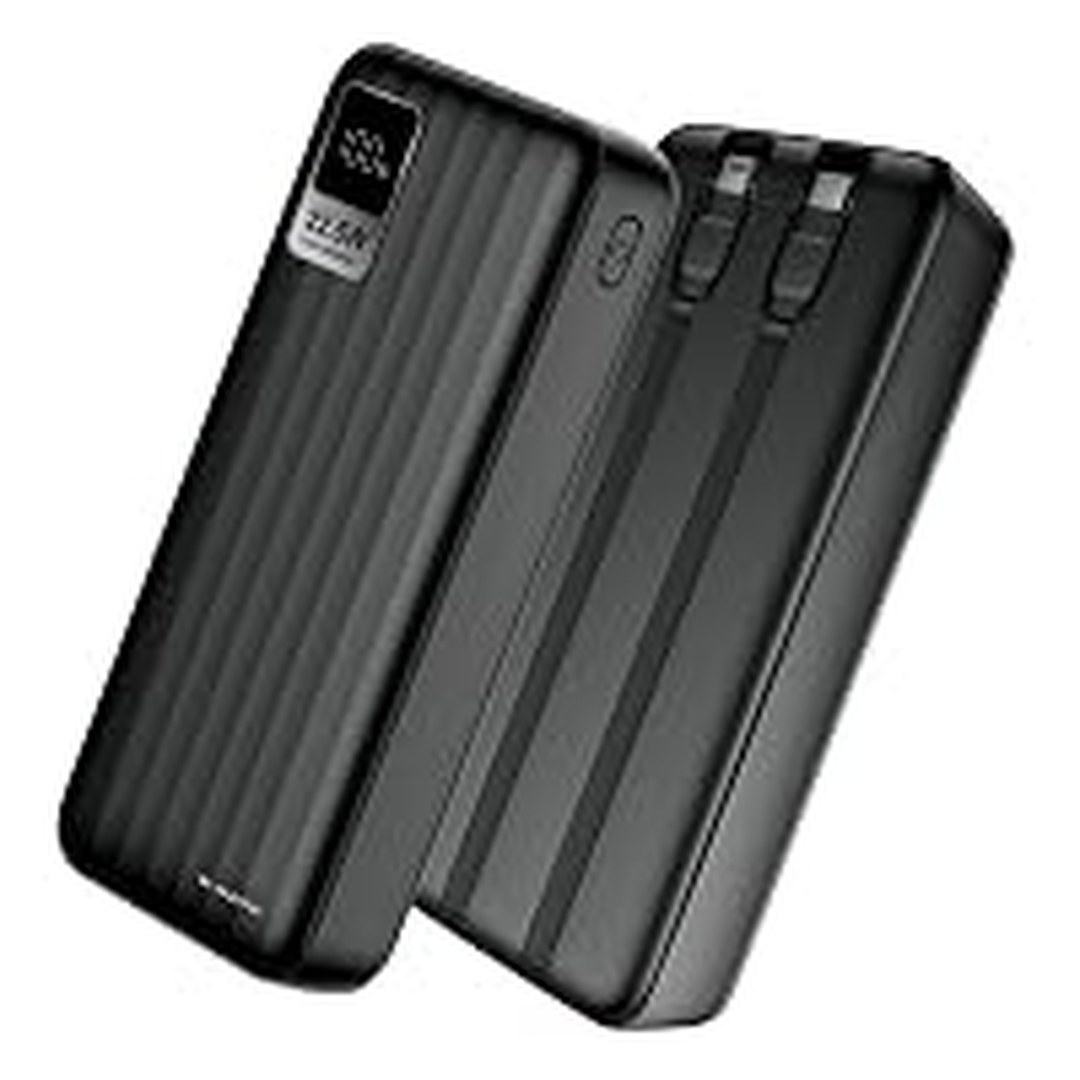 E GATE 207 B Power Bank 20000mah fast charging, Built-in Lightening &amp; Type