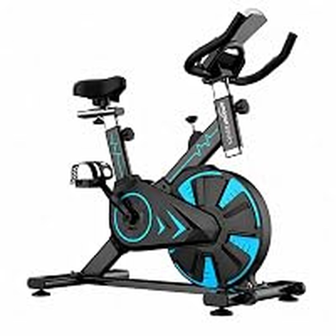 Amazon Basics Spin Exercise Bike &amp; Gym, 120KG Load Capacity