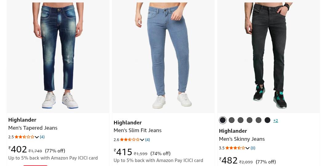 Highlander Men’s Jeans